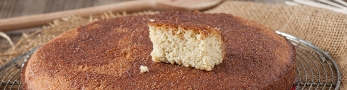gateau millet Un gâteau à la semoule de millet