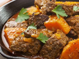 Boeuf et patate douce