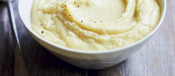 puree Assiette de purée de pommes de terre