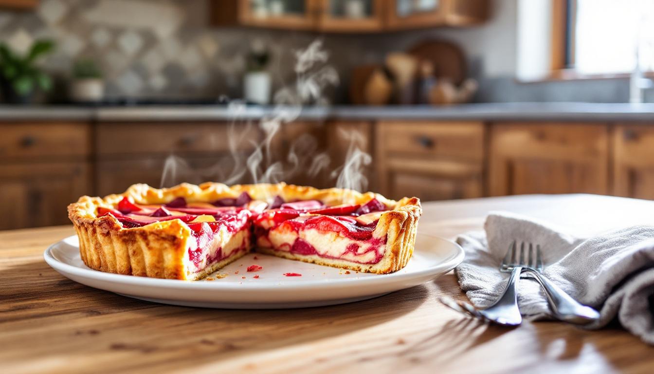 découvrez une sélection de recettes savoureuses mettant en valeur la rhubarbe, idéale pour enchanter vos desserts et plats. laissez-vous inspirer par des idées créatives et faciles à réaliser qui feront pétiller vos papilles.