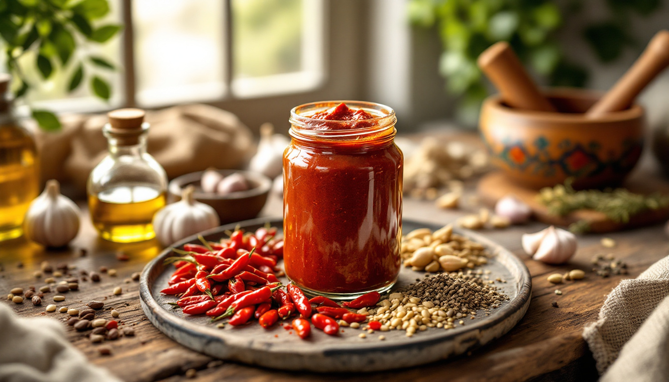 découvrez la harissa, ce condiment épicé d'origine maghrébine qui relève vos plats et séduit les amateurs de saveurs intenses. histoire, utilisation et astuces pour savourer cette sauce incontournable !