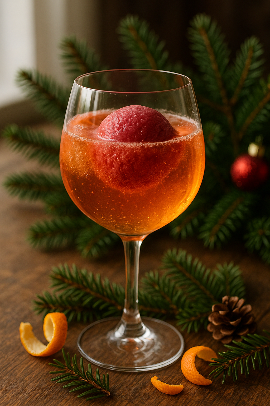 découvrez notre recette exclusive du spritz gourmand, la boisson festive idéale pour sublimer vos fêtes de fin d'année avec élégance et saveurs irrésistibles.