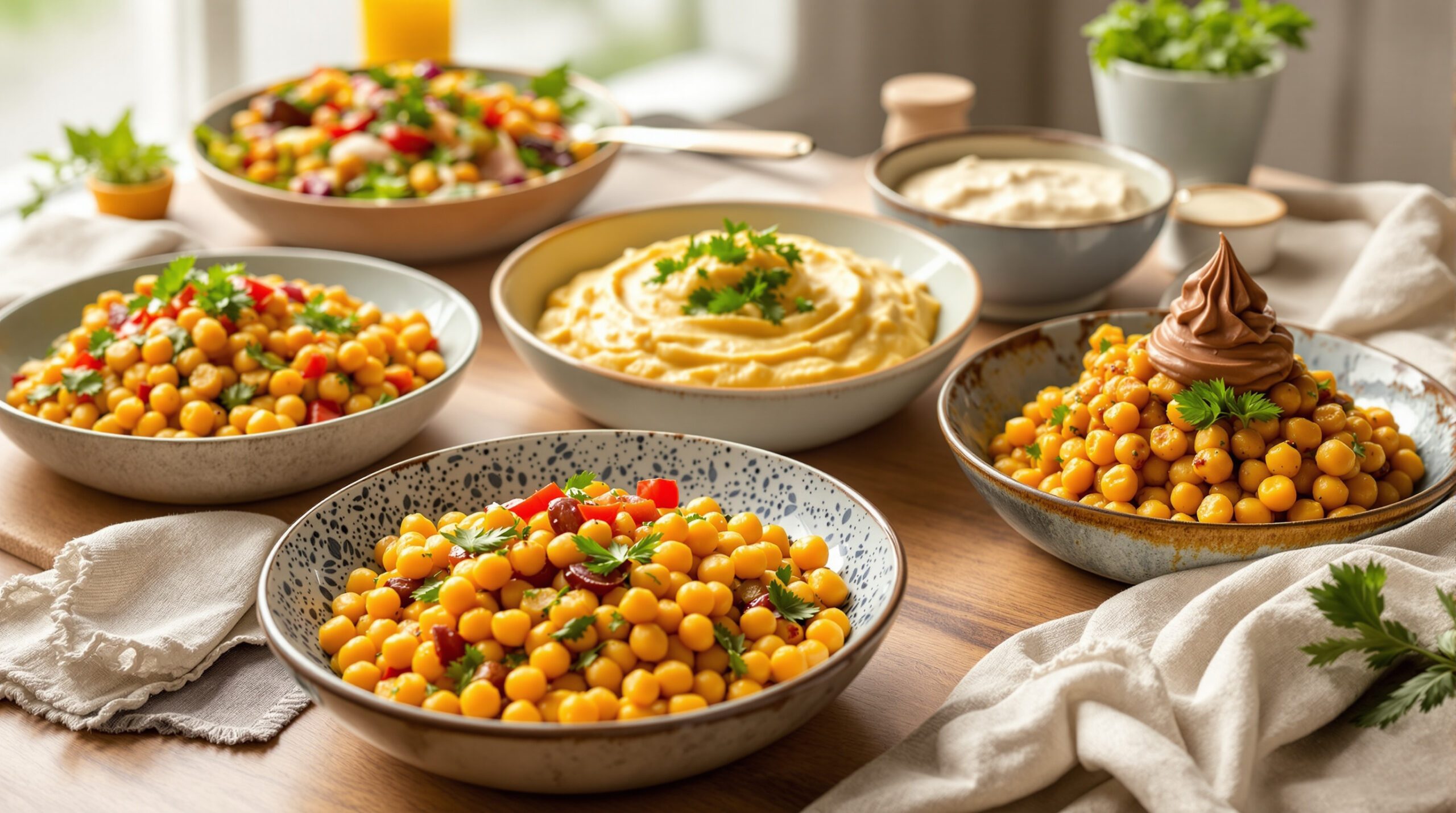 découvrez des idées originales et savoureuses pour sublimer les pois chiches dans vos recettes et mettre à l'honneur cet ingrédient nutritif et polyvalent.